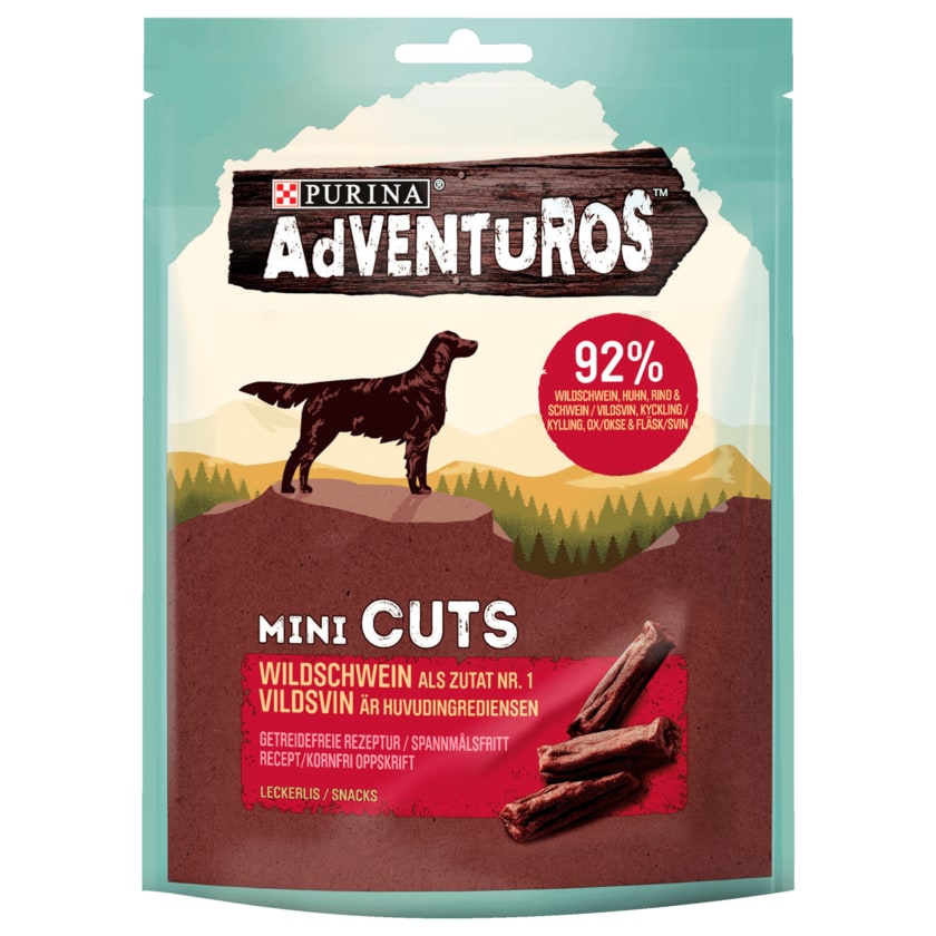 Purina Adventuros Mini Cuts Wildschwein 70g